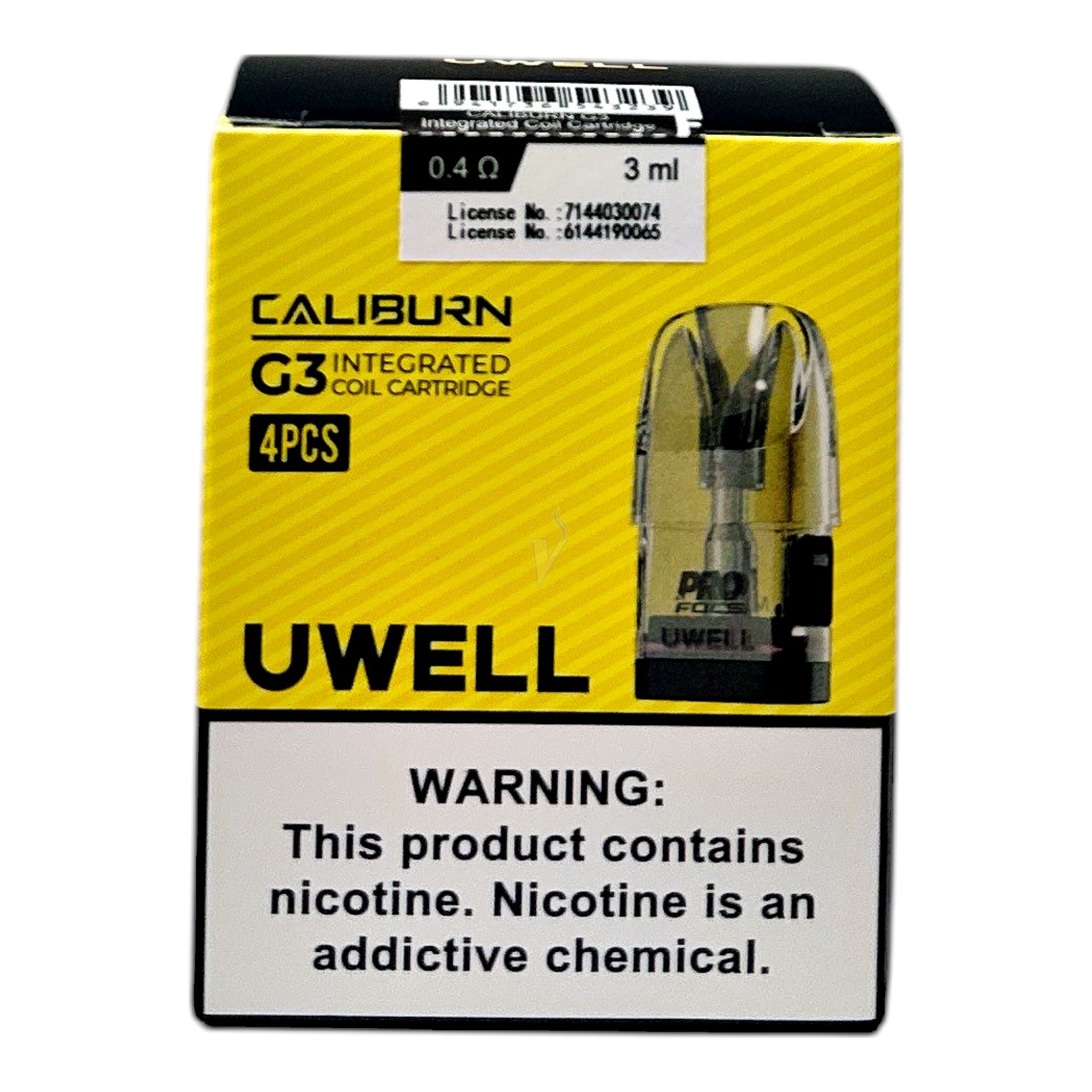 Uwell Caliburn G3 3ml Replacement Integrated Coil Cartridge The Vapor Shoppe Uwell Caliburn G3 3ml Replacement Integrated Coil Cartridge The Vapor Shoppe