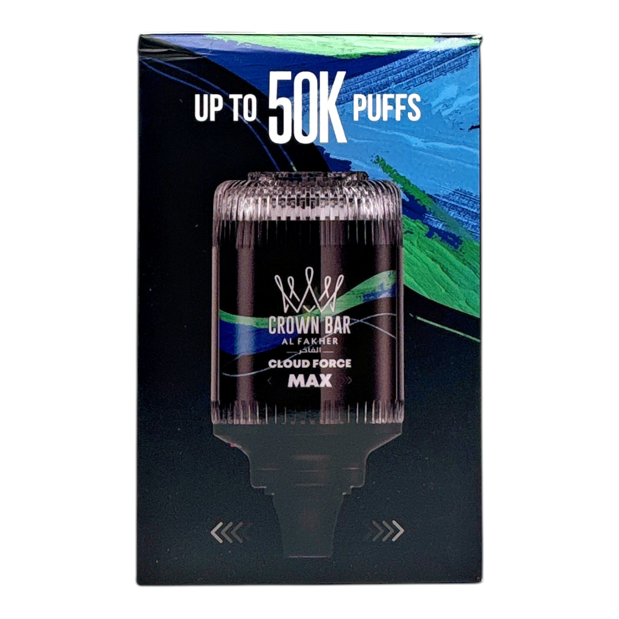 Al Fakher Crown Bar Cloud Force Max Hookah Vape Head - The Vapor Shoppe Al Fakher Crown Bar Cloud Force Max Hookah Vape Head - The Vapor Shoppe