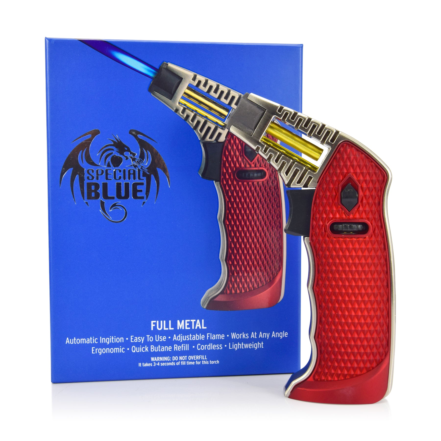 Special Blue Full Metal Torch The Vapor Shoppe