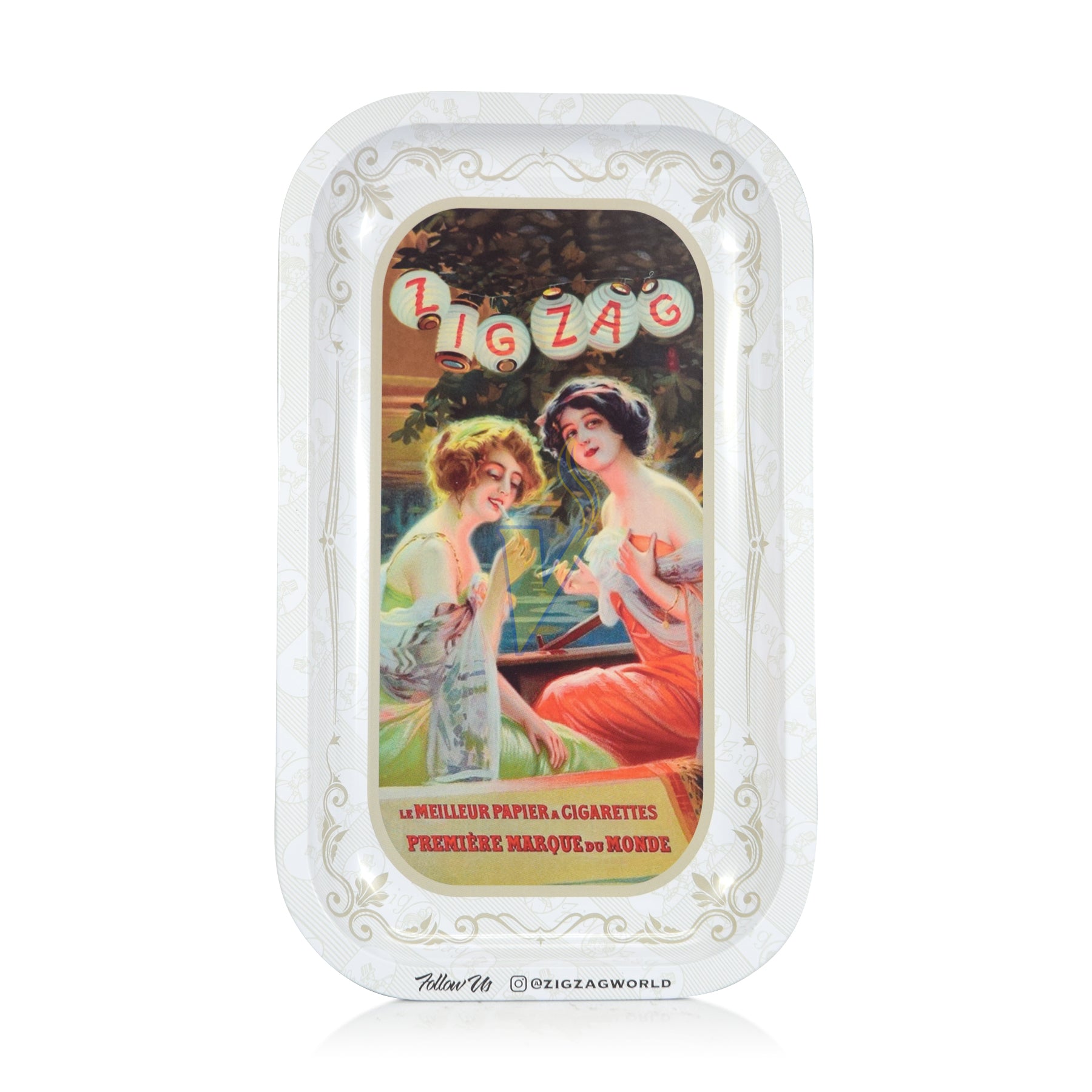 Zig Zag Small Vintage Rolling Tray – The Vapor Shoppe