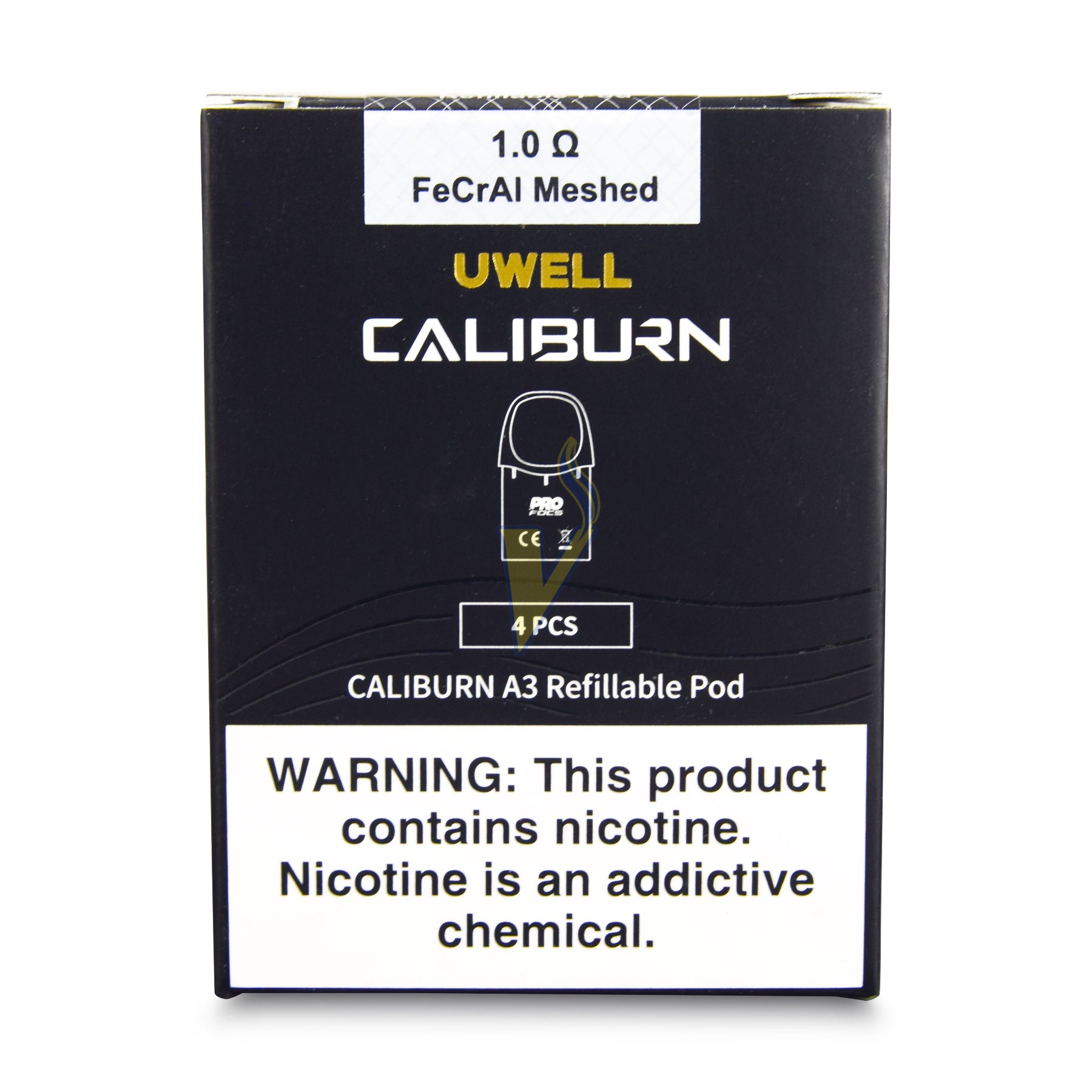 Uwell Caliburn A3 Replacement Pods (4 Pack) The Vapor Shoppe Uwell Caliburn A3 Replacement Pods (4 Pack) The Vapor Shoppe