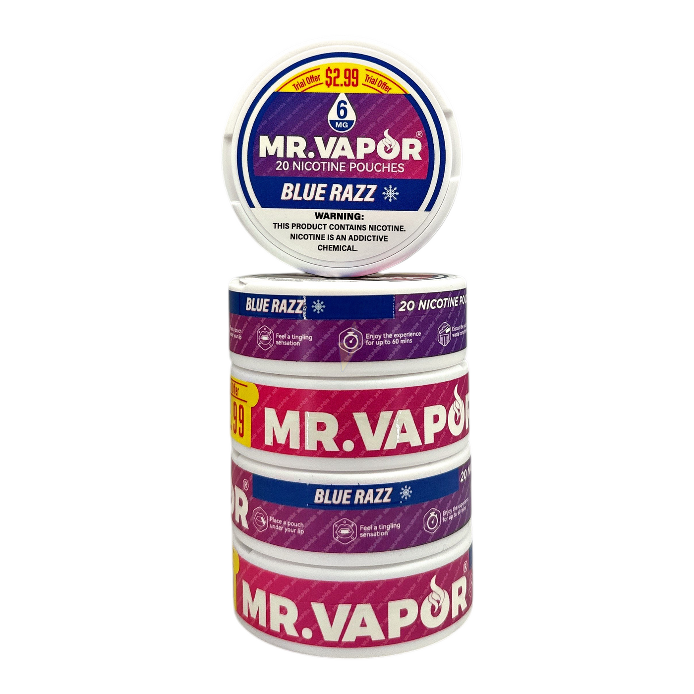 Mr Vapor Nicotine Pouches $2.99 Trial Offer