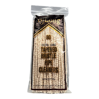 BJ Long 80ct 6.5 Inch Tapered Bristle Pipe Cleaners