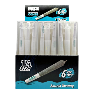 Breeze Smoke Smooth Burning 1 1/4 Cones