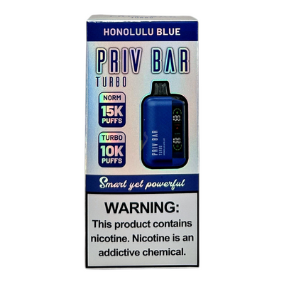 Priv Bar Turbo Disposable Vape