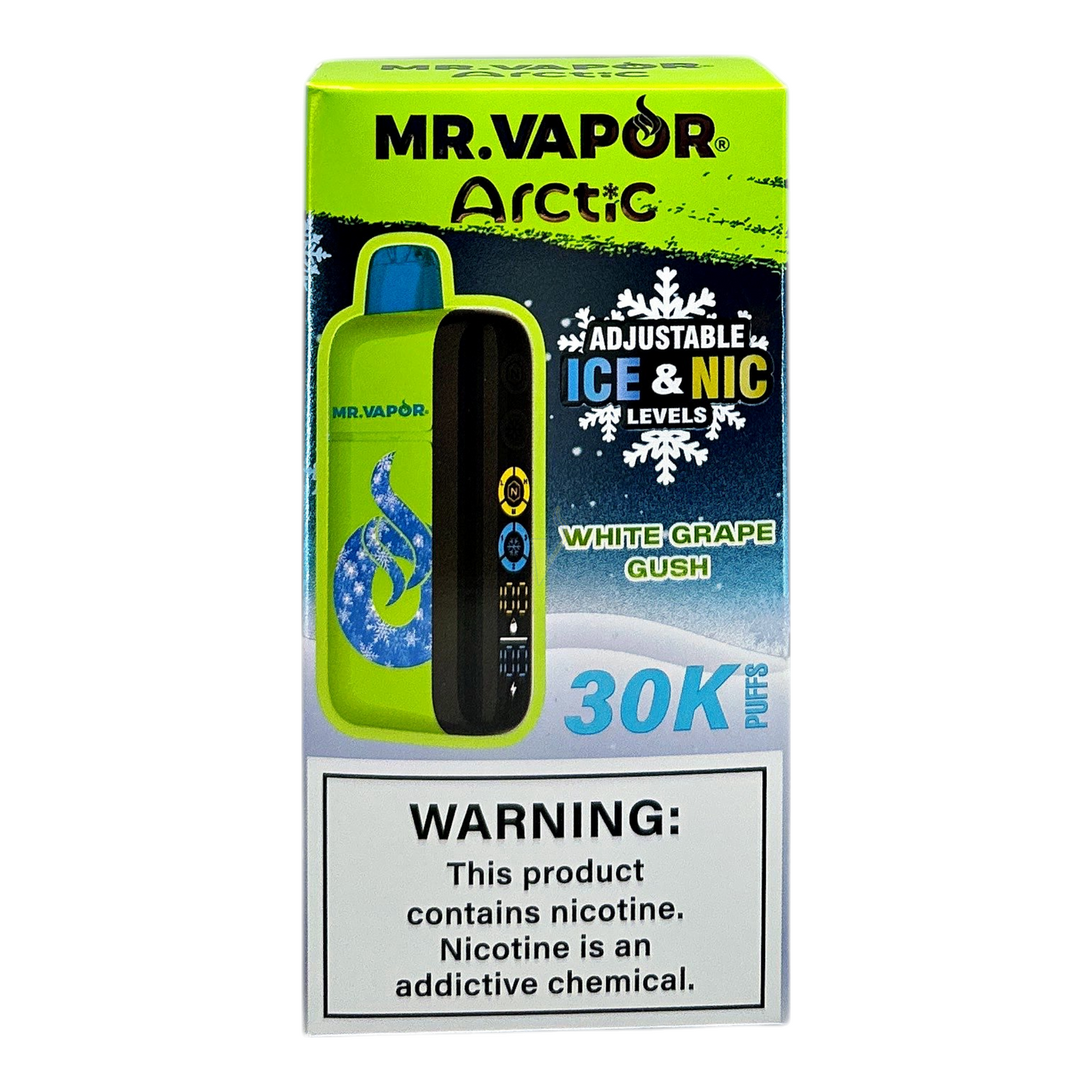 Mr Vapor Arctic Disposable Vape - The Vapor Shoppe Mr Vapor Arctic Disposable Vape - The Vapor Shoppe
