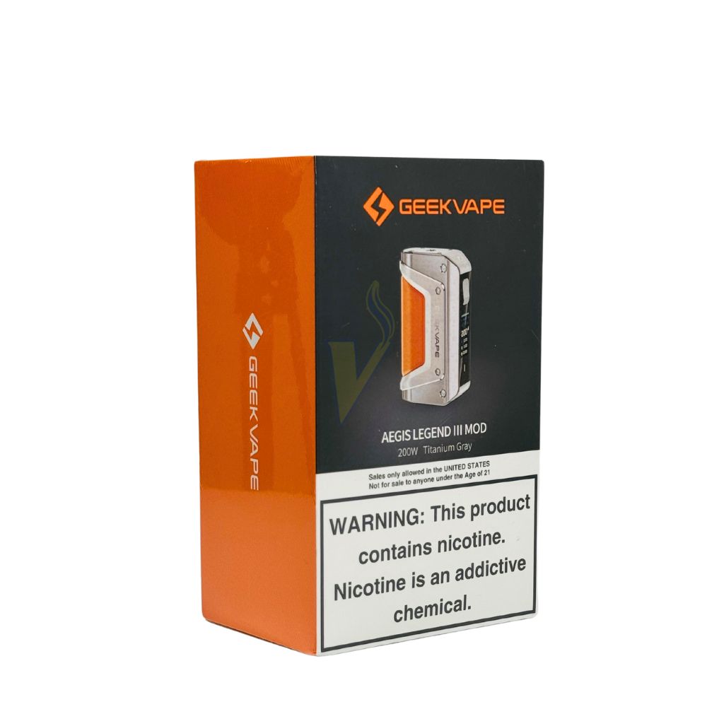 Geekvape Aegis Legend 3 Mod - Ultimate 200W Vape Mod The Vapor Shoppe Geekvape Aegis Legend 3 Mod - Ultimate 200W Vape Mod The Vapor Shoppe