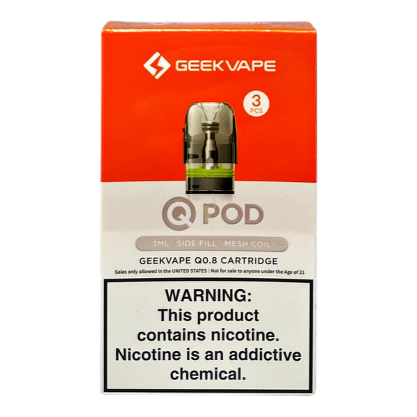 Geekvape Q 3ML Side Fill Replacement Pods - The Vapor Shoppe Geekvape Q 3ML Side Fill Replacement Pods - The Vapor Shoppe