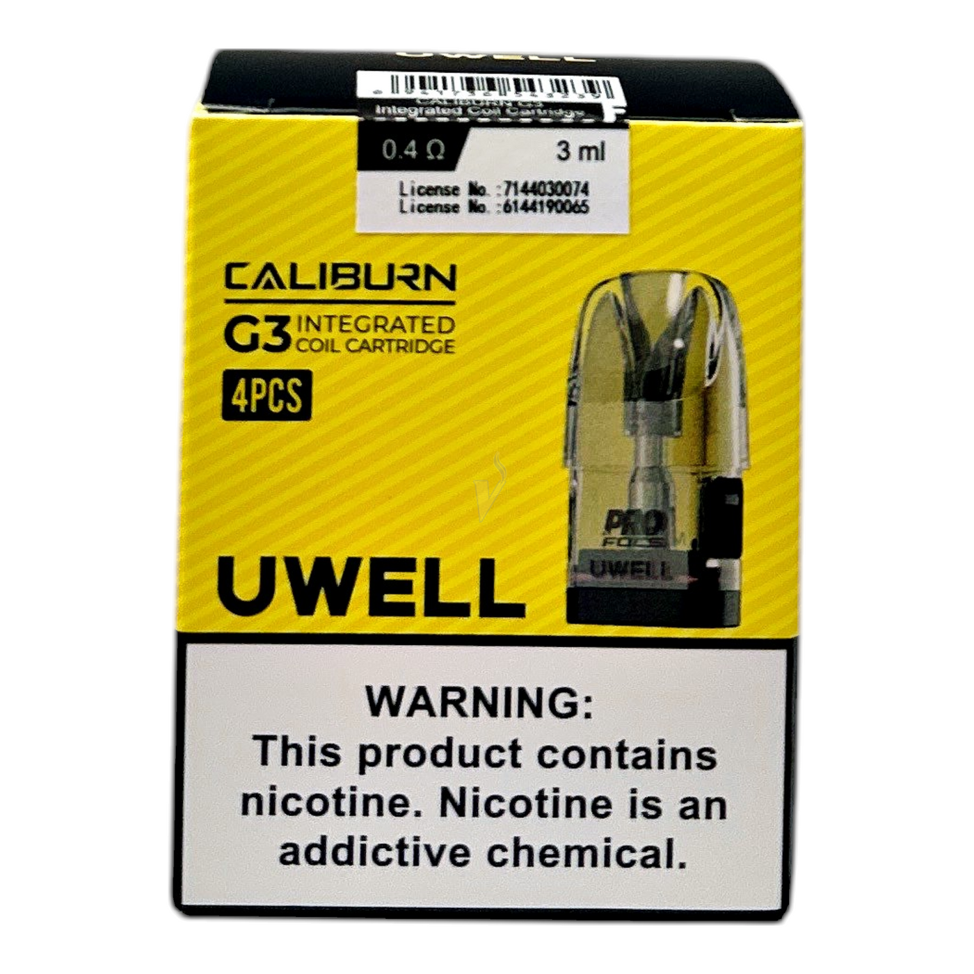 Uwell Caliburn G3 3ml Replacement Integrated Coil Cartridge The Vapor Shoppe Uwell Caliburn G3 3ml Replacement Integrated Coil Cartridge The Vapor Shoppe
