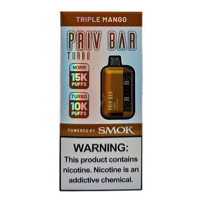Priv Bar Turbo Disposable Vape