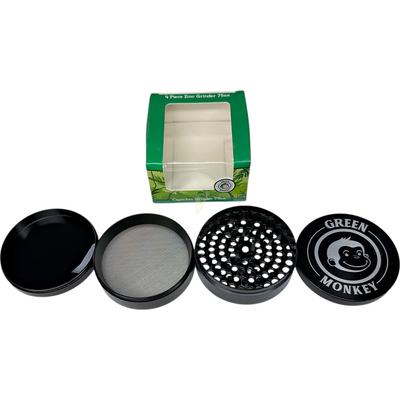 Green Monkey 4 Piece Capuchin 75mm Grinder