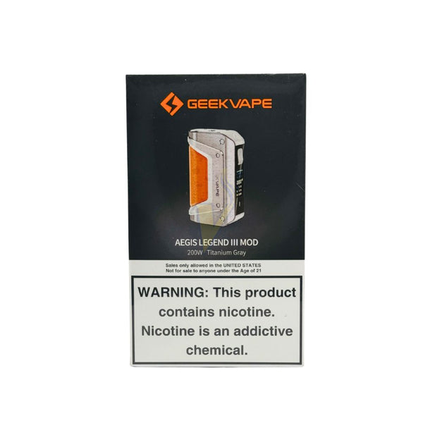 Geekvape Aegis Legend 3 Mod - Ultimate 200W Vape Mod The Vapor Shoppe Geekvape Aegis Legend 3 Mod - Ultimate 200W Vape Mod The Vapor Shoppe