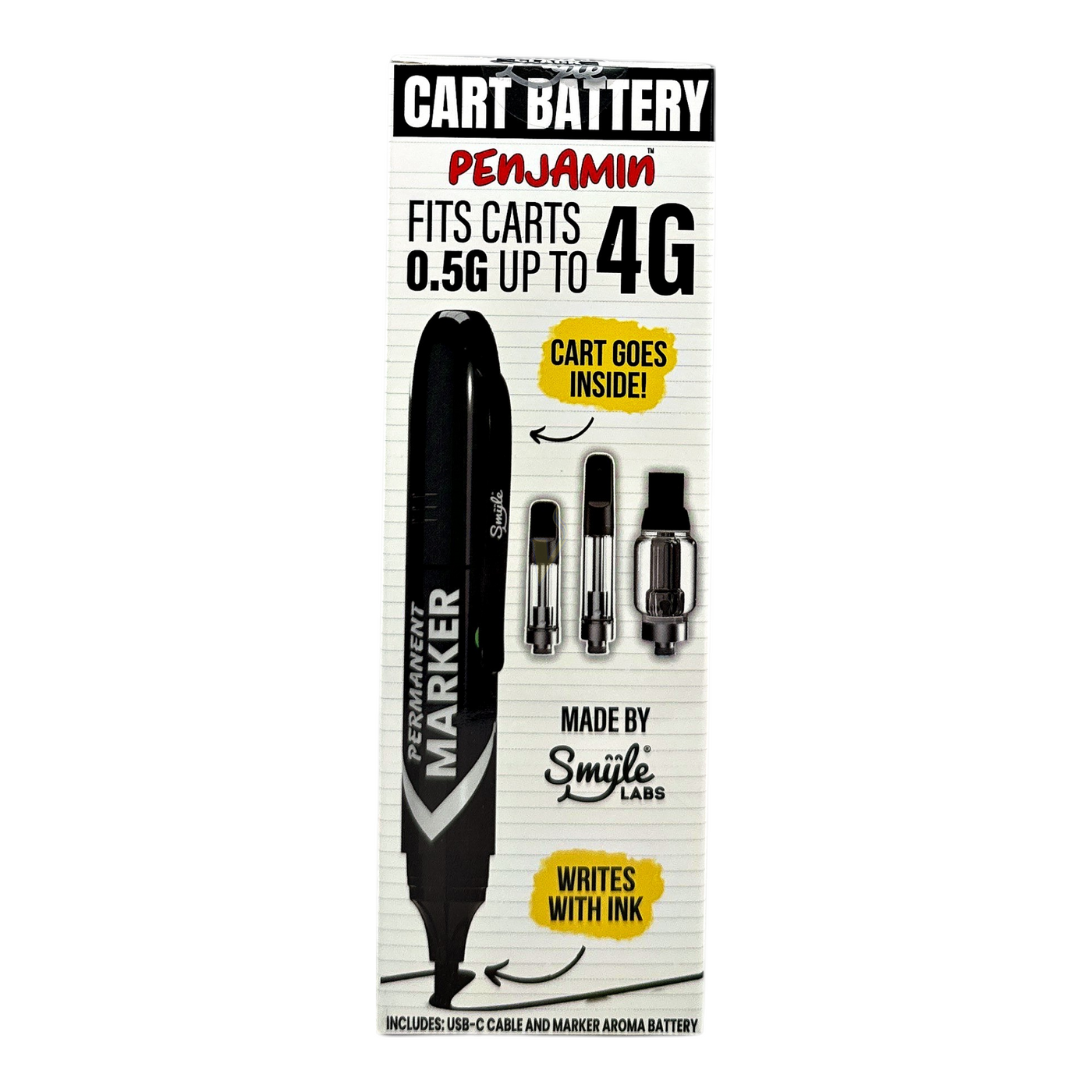 Penjamin Permanent Marker Cartridge Battery - The Vapor Shoppe Penjamin Permanent Marker Cartridge Battery - The Vapor Shoppe