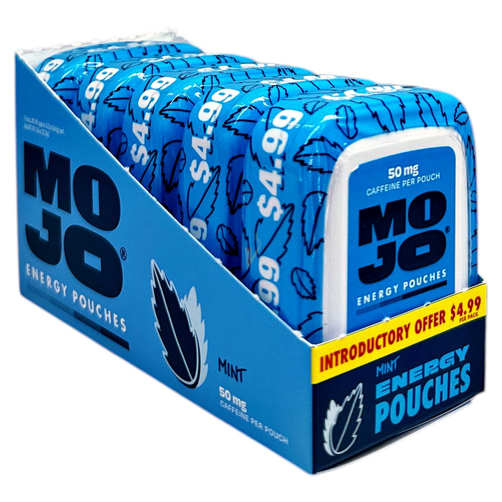 Mojo Energy $4.99 50mg Pouches - The Vapor Shoppe