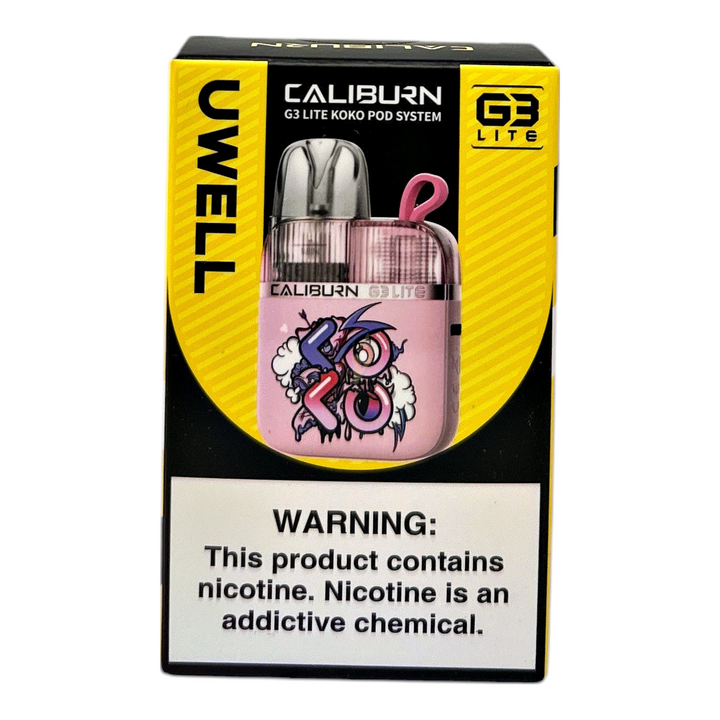 Uwell Caliburn G3 Lite Koko Pod System The Vapor Shoppe Uwell Caliburn G3 Lite Koko Pod System The Vapor Shoppe