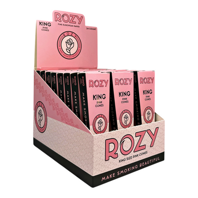 Rozy King Size Pink Cones
