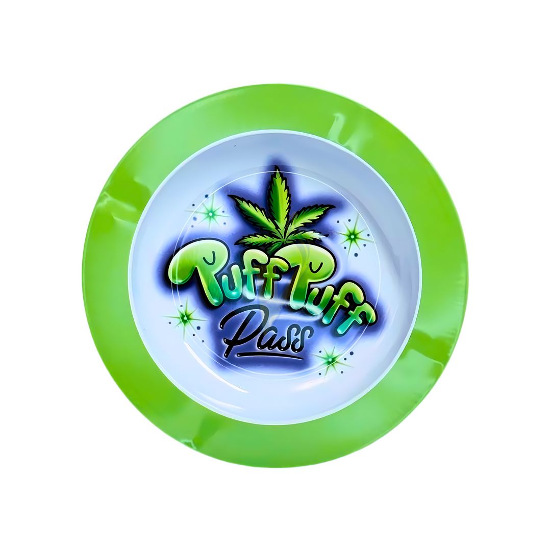 Fujima 5.4 Inch Tin Ashtray – The Vapor Shoppe