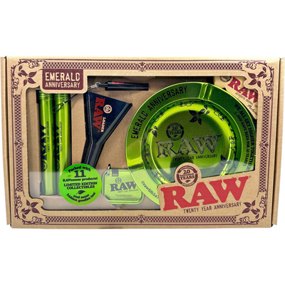 Raw Twenty Year Emerald Anniversary Limited Edition Gift Set