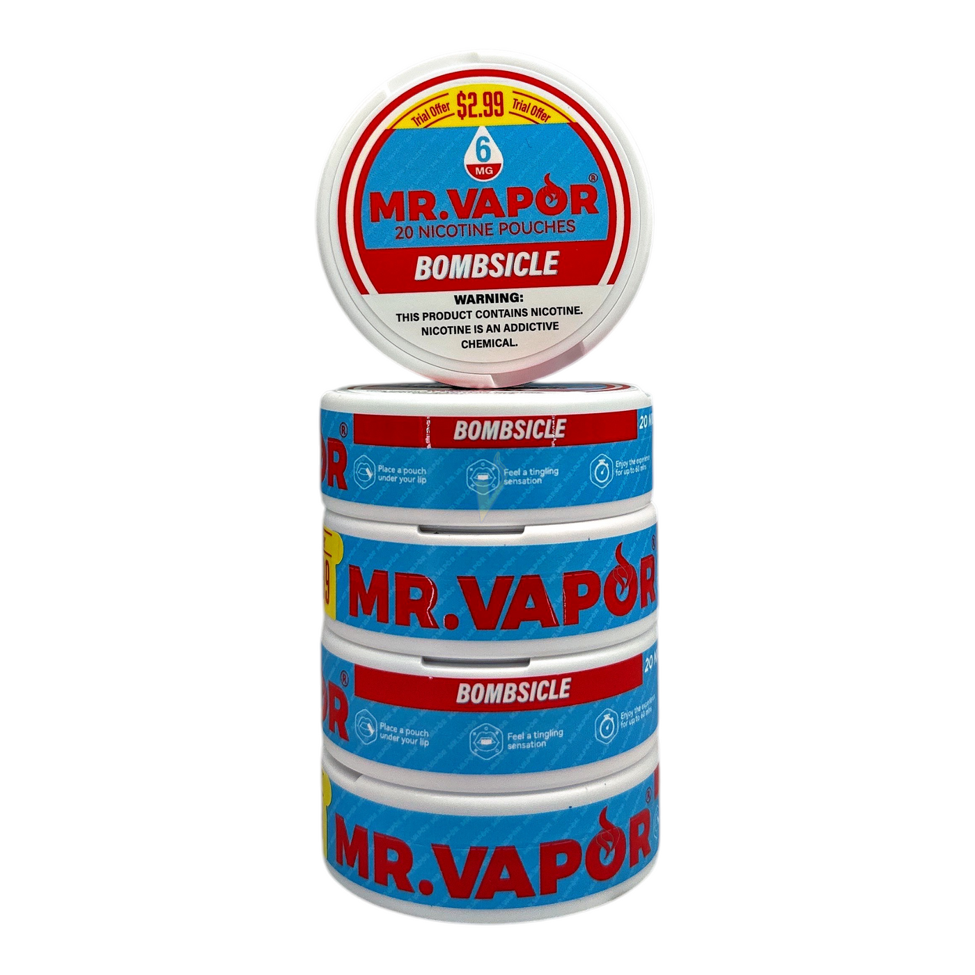 Mr Vapor Nicotine Pouches $2.99 Trial Offer