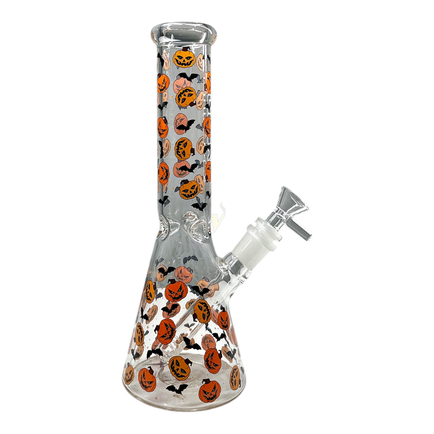 Pulsar Cackling Pumpkins Batty Beaker Glass Water Pipe