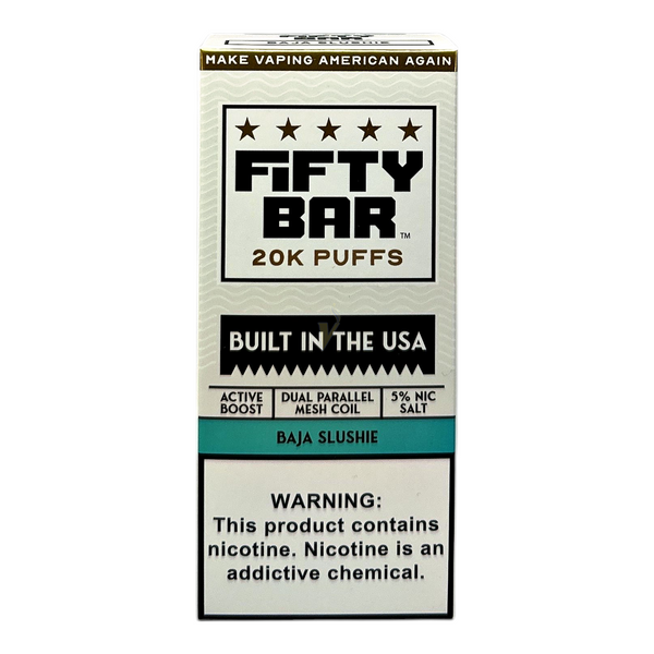 fifty bar vape baja slushie Baja Burst FRUITIA X Fifty Bar Vape