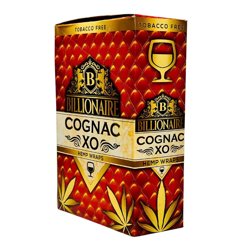 Billionaire Hemp Wraps Case - 100% Pure Hemp, Nicotine-Free, 25 Packs The Vapor Shoppe Billionaire Hemp Wraps Case - 100% Pure Hemp, Nicotine-Free, 25 Packs The Vapor Shoppe