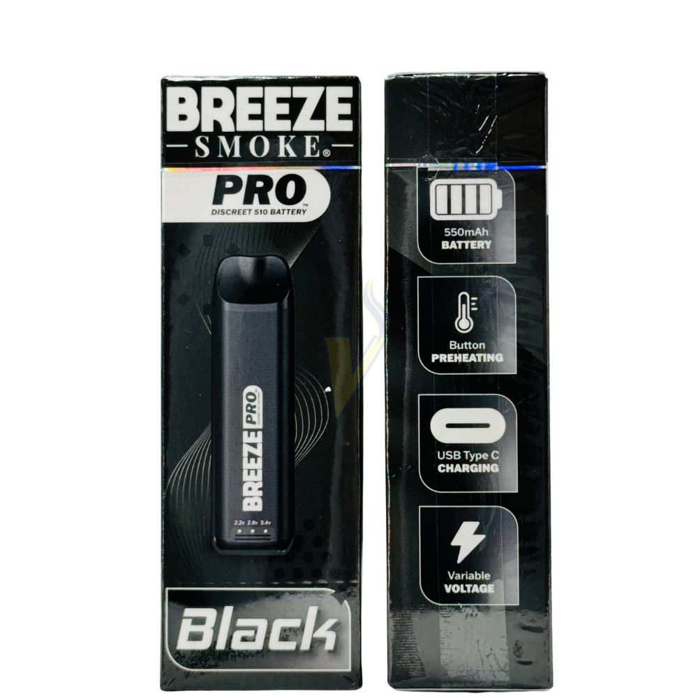 Breeze Pro Discreet 510 Battery The Vapor Shoppe Breeze Pro Discreet 510 Battery The Vapor Shoppe