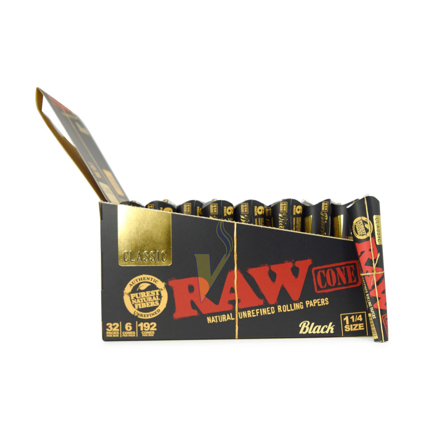 Raw Cone Classic Black King Size Case