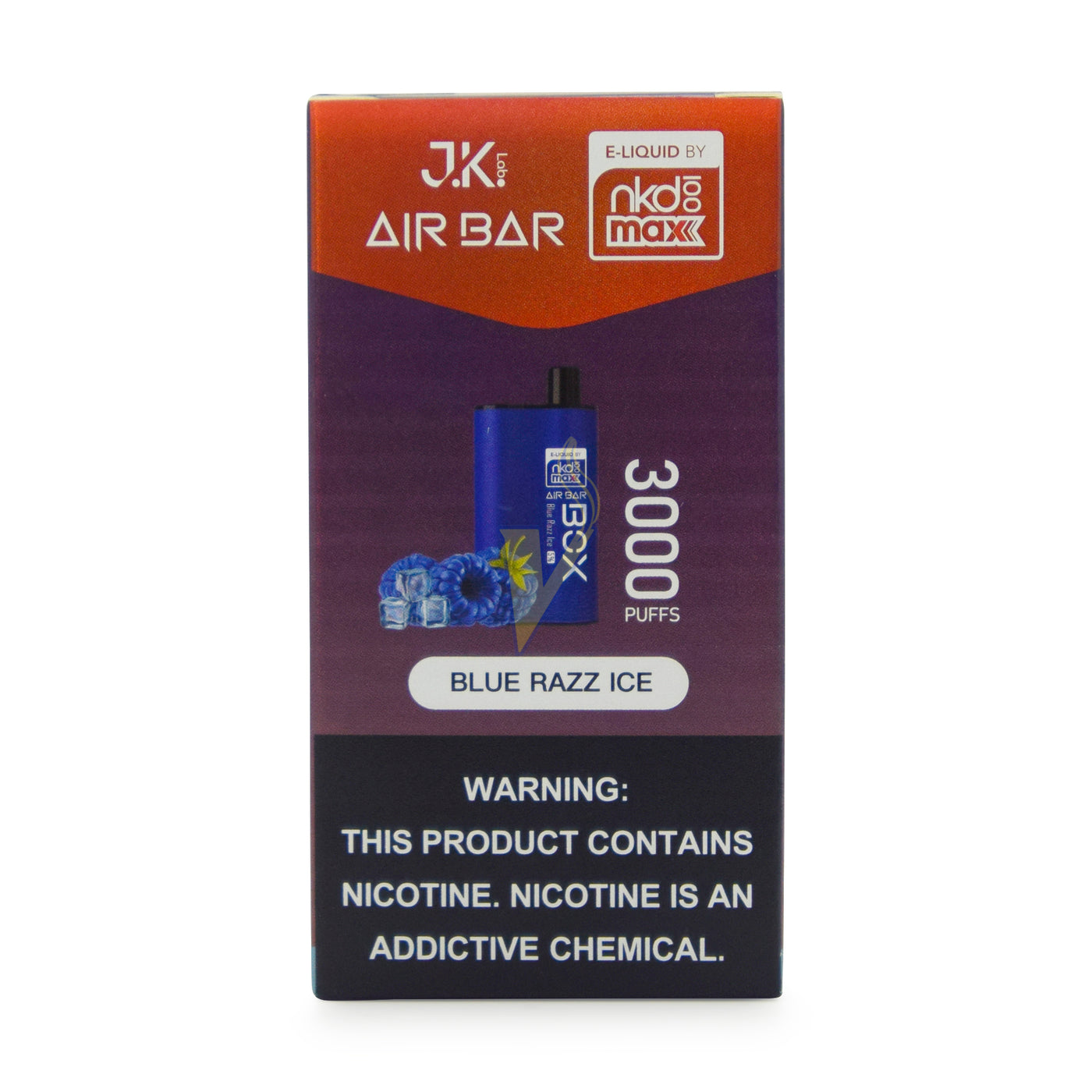 Air Bar Box X NKD100 Max 3000 Puff Disposable Vape