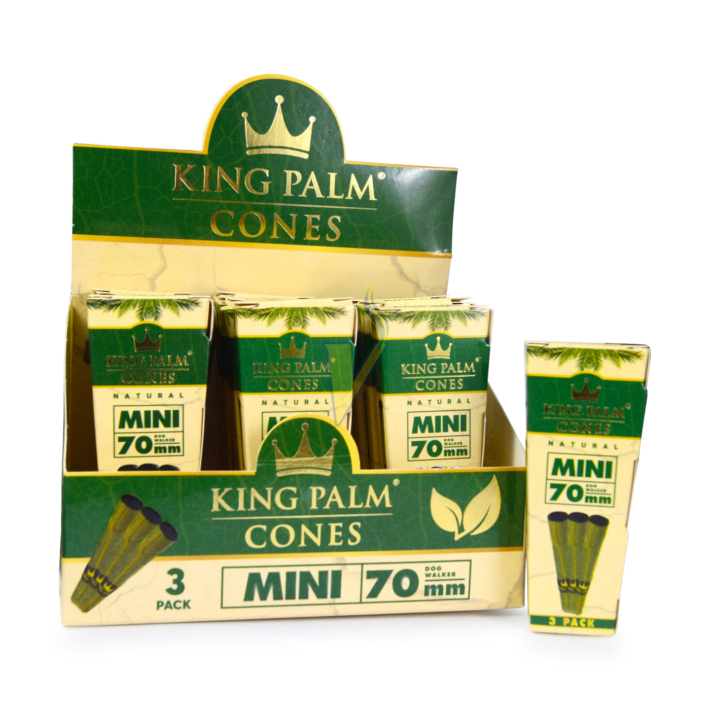 King Palm Cones Natural