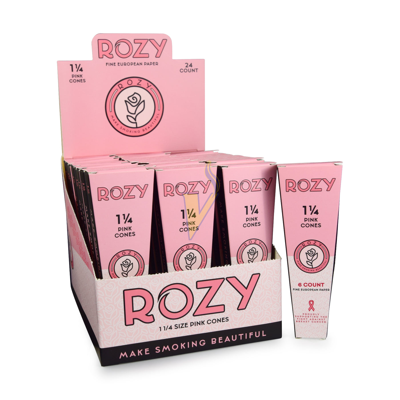 Rozy Pink Cones
