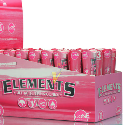Elements Pink Cones King Size Case