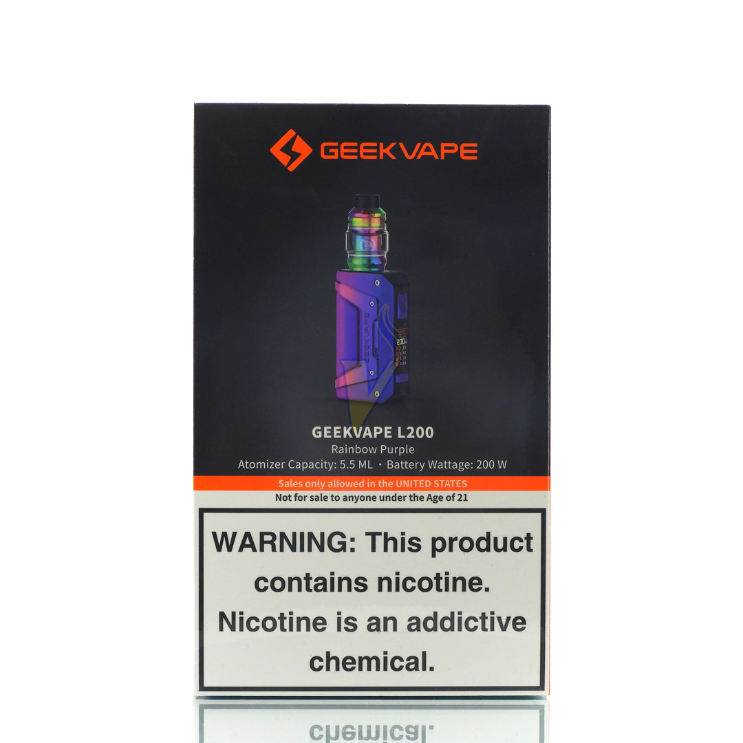 geekvape l200 rainbow purple Strawberry Ice Cream Elux Legend Nic Salt E-Liquid main image 0