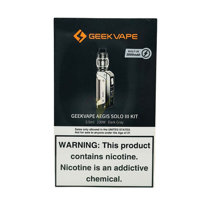 Geekvape Aegis Solo 3 100W Starter Kit