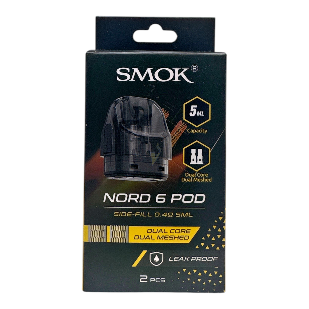Smoke Nord 6 2ct Pod Replacement - The Vapor Shoppe Smoke Nord 6 2ct Pod Replacement - The Vapor Shoppe