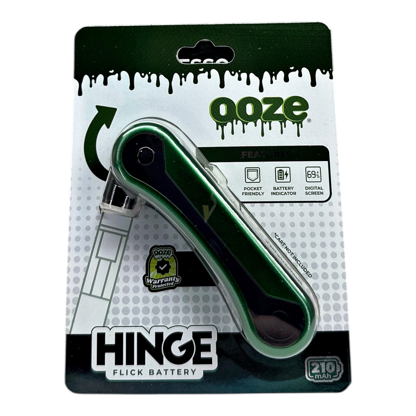 Ooze Hinge Flick Battery - The Vapor Shoppe