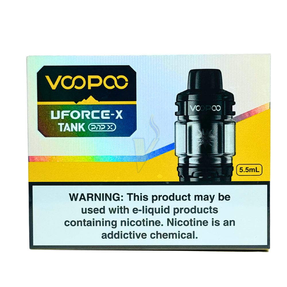 Voopoo Uforce X Tank (PnP X) The Vapor Shoppe Voopoo Uforce X Tank (PnP X) The Vapor Shoppe