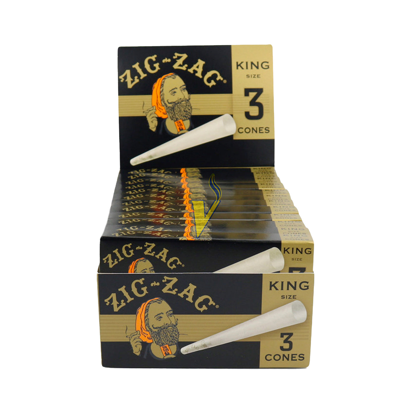 Zig Zag King Size Cones