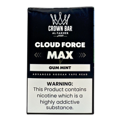 Al Fakher Crown Bar Cloud Force Max Hookah Vape Head