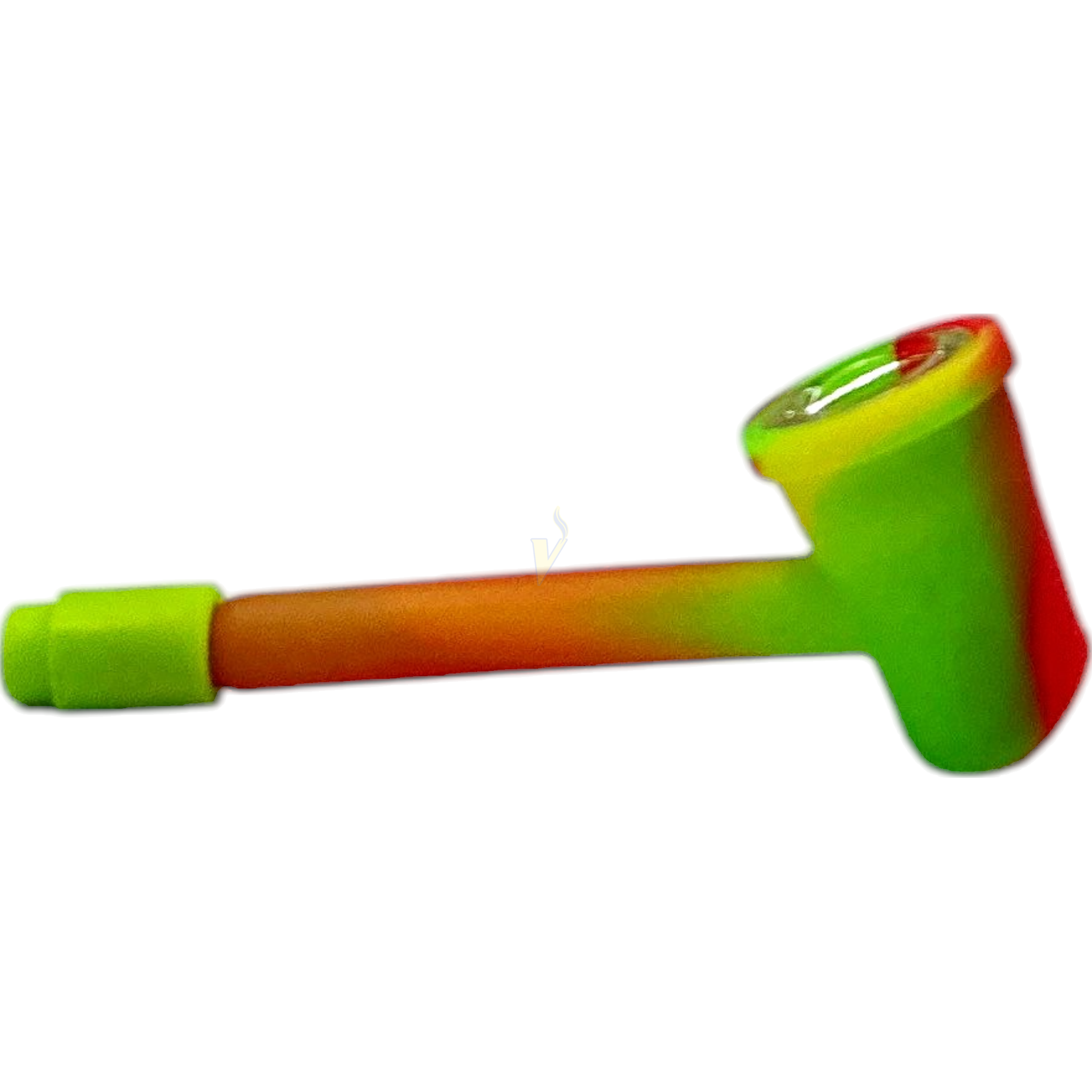 silicone tobacco pipe Bee Hand Sunshine Daydream Silicone Handpipe w/ Glass Bowl