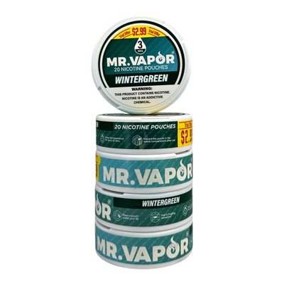 Mr Vapor Nicotine Pouches $2.99 Trial Offer