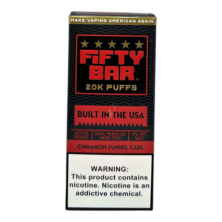 Fifty Bar 20K Puffs Disposable Vape - The Vapor Shoppe Fifty Bar 20K Puffs Disposable Vape - The Vapor Shoppe