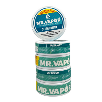 Mr Vapor Nicotine Pouches $2.99 Trial Offer