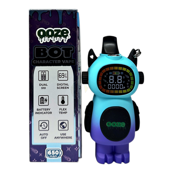 blue bot vape Ooze Character Battery – The Vapor Shoppe Pod Flavour:Smooth Tobacco ELITE VAPE & SMOKE potency_thc--Very Strong