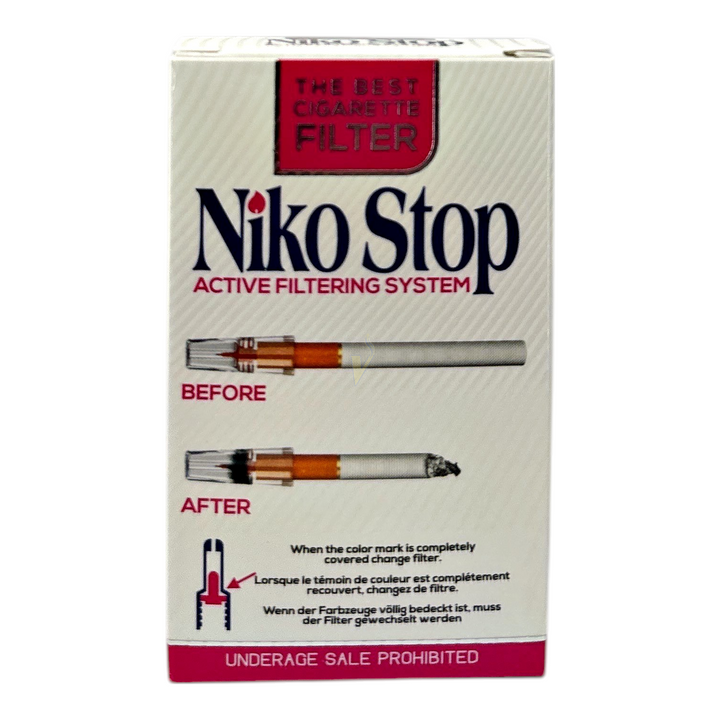 stop smoking cigarette filters Niko Stop Active Filtering System Case – The Vapor Shoppe