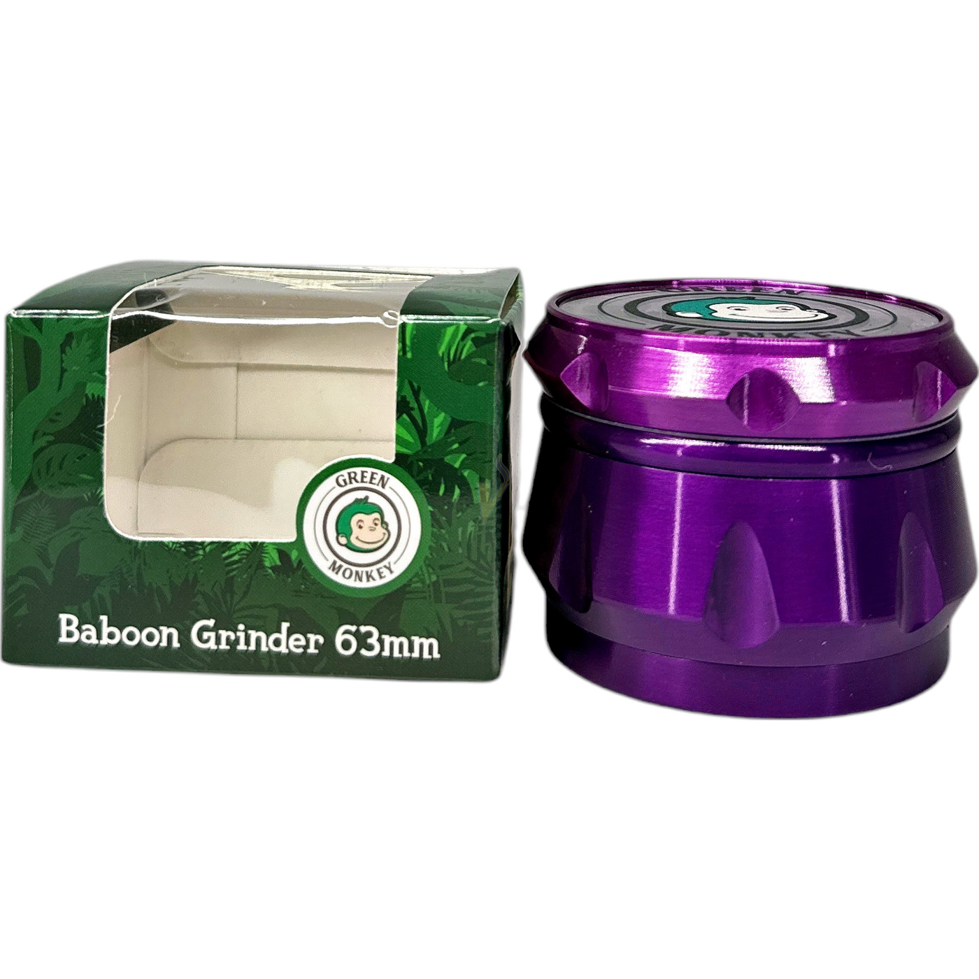 Green Monkey 4 Piece Baboon 63mm Grinder