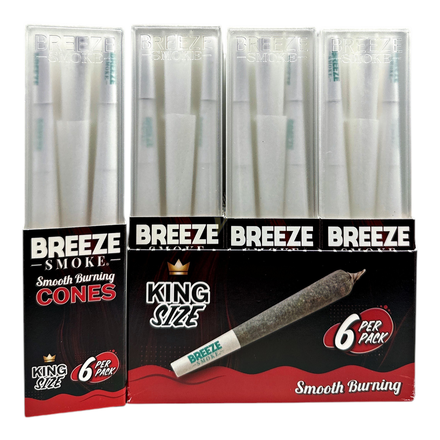 Breeze Smoke Smooth Burning King Size Cones