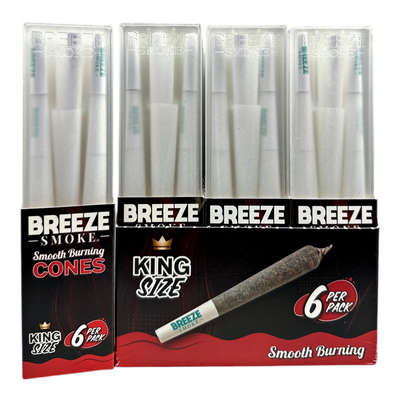 Breeze Smoke Smooth Burning King Size Cones