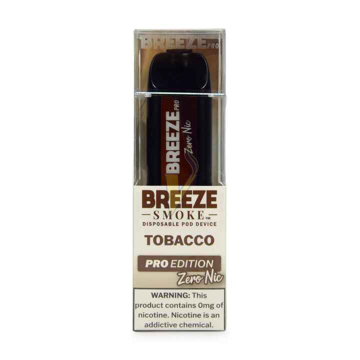 Breeze Pro 0% Nicotine Disposable Vape – The Vapor Shoppe