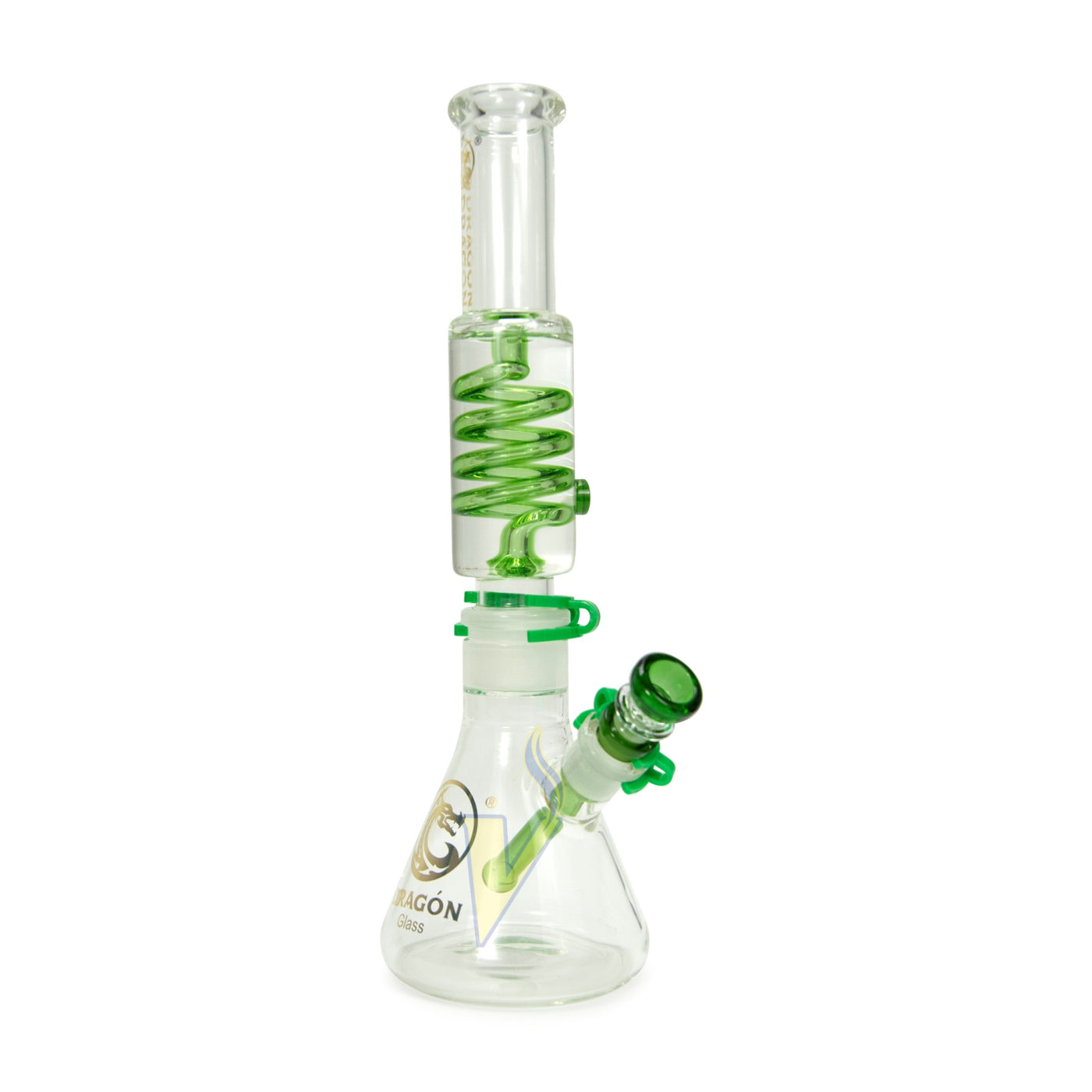 Dragon Glass 2 Piece 14 inch Water Pipe